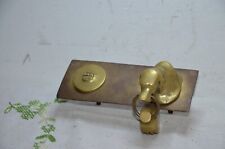 türklopfer messing   dog  745g