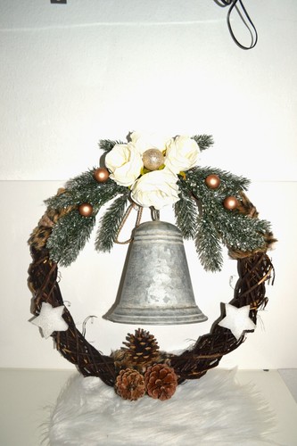 Türkranz wandkranz mit glocke - wandkranz,