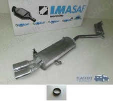 IMASAF Auspuff Endtopf für