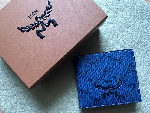 Orginal mcm geldbörse navy - mcm,