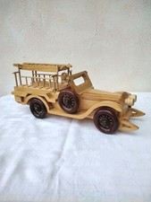 Feuerwehrauto Holzspielzeug