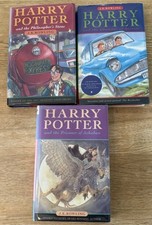 Harry Potter The Philosopher's Stone 1st Edition Young Wizard + CS PA Trilogy