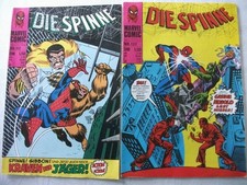 Die Spinne, Marvel Comics, Nr. 112 und Nr. 137, Williams-Verlag, 1978 und 1979