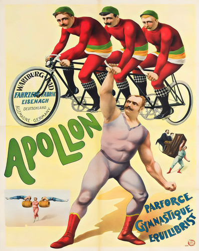 Apollon zirkus poster - zirkus,