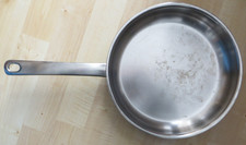 Edelstahl - Bratpfanne / 24 cm Durchmesser