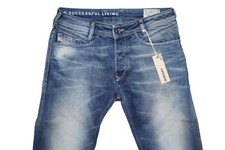 DIESEL POIAK 0887V SLIM TAPERED JEANS W31 L34 100% ORIGINAL