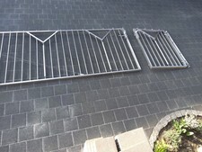 Edelstahltor Doppelflügel - Unikat