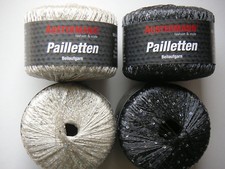 25g Pailletten Beilaufgarn