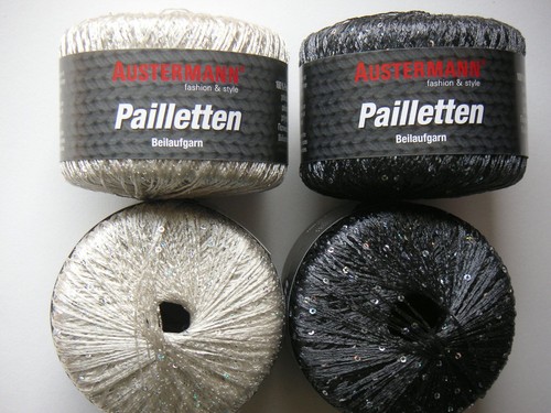 25g pailletten beilaufgarn - pailletten,