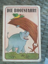 "Die Bootsfahrt" DDR  Kinderbuch Pappe von Cleo-Petra Kurze 1. Auflage 1988
