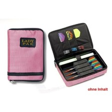 Darttasche Lady Pak rosa The PAK Dart Tasche Etui Box Case Nylon Steeldart Soft