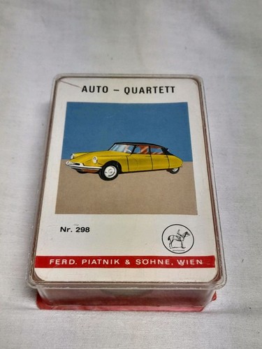 Auto quartett 298 piatnik - auto,