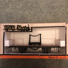 POLA MAXI SPUR O DREHSCHEIBE / BOLSTERWAGEN.