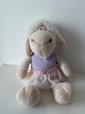 Nici Jolly Mäh Schaf ca. 25 cm mit 1 Outfit Dress your Friends weiß Kleidung