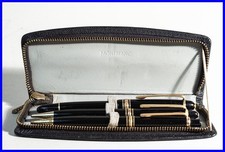 MONTBLANC schwarzes Saffian