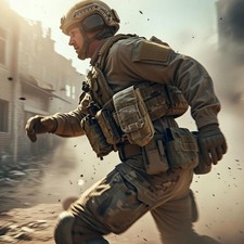 US Army MC MOLLE Double Mag