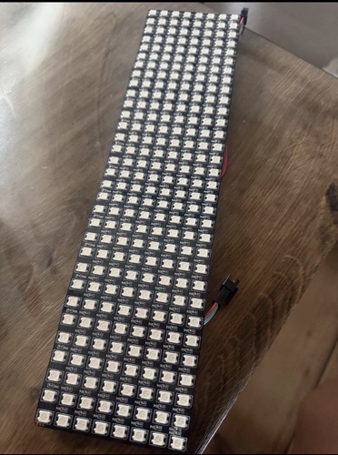Ws2812b led matrix - led, 8*32