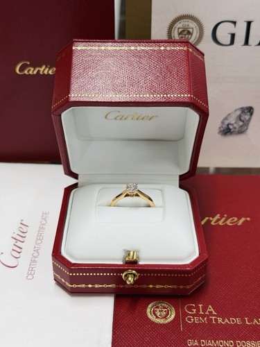 Cartier solitaire ring 1895 - cartier,