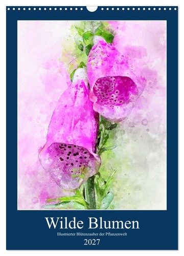 Wilde blumen illustrierter - blumen,