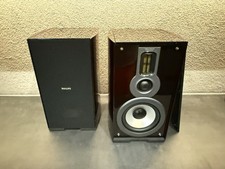 2x Philips MCD908 3-Wege-4 ohm Lautsprecher 75/150W Bändchen Hochtöner