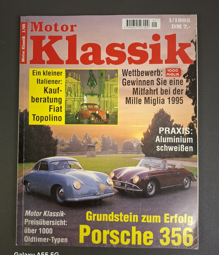Motor klassik 1995 porsche - klassik, 1/1995,
