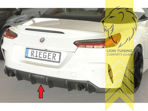 Rieger heckansatz heckspoiler - heckansatz,