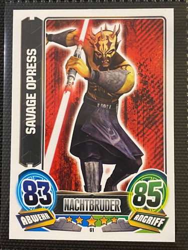 Star wars force attax - star,
