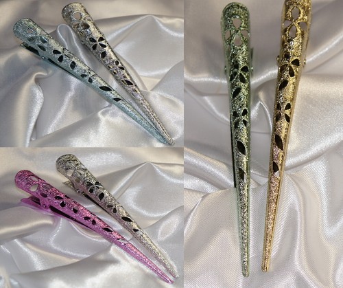 Haarspange beakclip silber - beakclip,