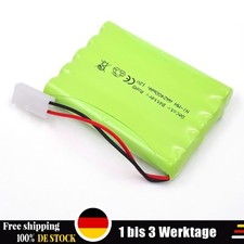 9,6V 2400mAh NiMH Akku Wiederaufladbarer Akkupack mit USB Ladekabel für RC Auto