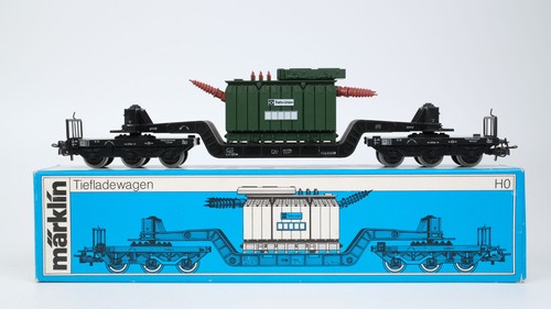 Märklin 4617 tiefladewagen - märklin,