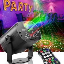 480 Muster RGB LED Laser Projektor DJ Party Bühnenbeleuchtung Disco Lichteffekt