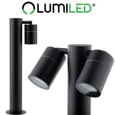 LUMILED Wegeleuchte LED Wegelampe GU10 Außenstrahler IP44 Außen Garten Lamp 230V