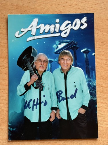 Amigos autogrammkarte - -,