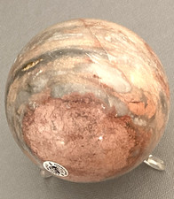 Pollierte Mamorkugel aus der