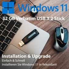 Windows 11 25H2 Installationsstick 32GB Mit und Ohne TPM für PC Laptop