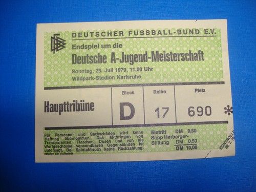 1979 ticket stuttgarter - 1979,