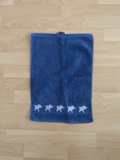 Handtuch blau mit Elefanten-Motiv