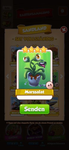 Coin master karte - master, 1x