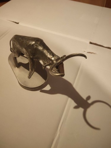 Stier figur edelstahl - ,