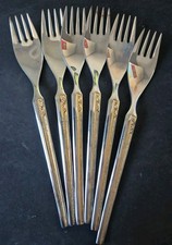 Drache Solingen Luxador Gabel 6x 100.er Silber +Vergoldung