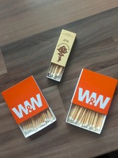 3 Packungen Zünd-/ Streichhölzer - Werbegeschenke - für Sammler