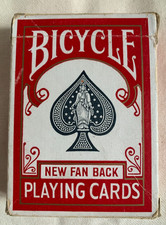 1 Bicycle Playing Cards - Air Cushion Finish - New Fan Back - gebraucht