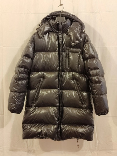 Lange daunenjacke glänzend - lange,