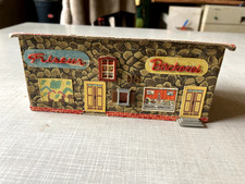 Markthalle (alt) - Eisenbahn - Spur H0 - Karton - Friseur - Bäckerei - Blumen