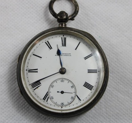 Englische silber taschenuhr - englische, silber-taschenuhr