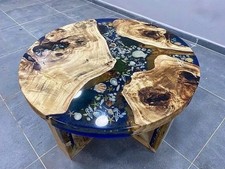 Runde Epoxidharz Tischplatte