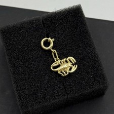 333 Gold Skorpion Anhänger