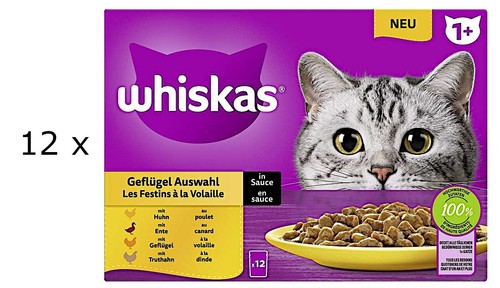 Whiskas geflügel auswahl - whiskas, 1+