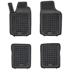 Gummi Rezaw-Plast Fußmatten für Audi A2 1999-2005 Gummi-Autoteppich-Set strapazi