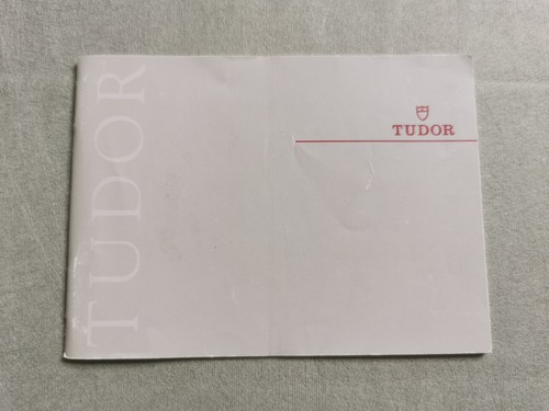 Tudor 583 vintage booklet - i,